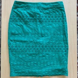 Ann Taylor LOFT Pencil skirt Lace Detail
